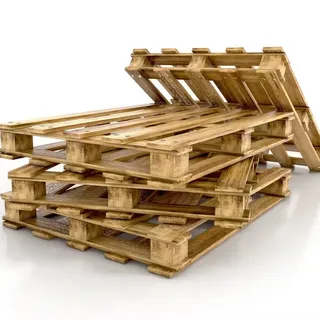 Different types of 2-way wooden pallets